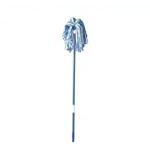 Microfiber Mop Iron Pole with Replaceable Mop Head Home and Commercial Dual Use