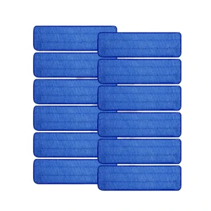 Microfiber Mop for Household Use Good Water Absorption Twisted Cloth Flat Mop with Stainless Steel