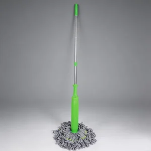 Microfiber Mops Head Cleaning Supplies Hand Free Sliding Wringing Stainless Steel Reusable Lazy for Floor Cleaning