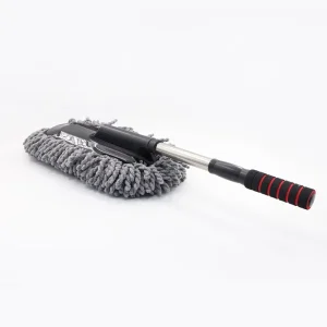 Microfiber Plastic Extendable Handle Interior Multipurpose Car Washer Dust Cleaning Duster 360 Spin Easy Use