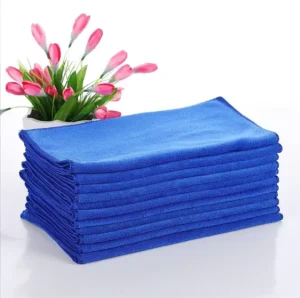 Microfiber Reusable Ultra Absorbent Lint Free Cleaning Cloth for Floor Mopping and Small Towel Use Custom Printed Logo