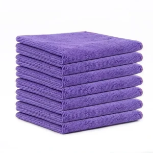 Microfiber Square Multi Use Anti Static Dust Locking Eco Friendly Easy Rinsing No Residue Household Cleaning Towel