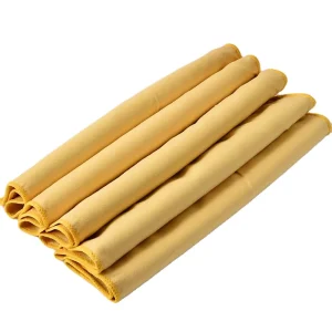 Microfiber Suede Cleaning Cloth for Glass Mirrors OEM Wiping for Kitchen Use