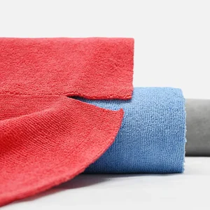 Microfiber Tear Away Towel Rolls Custom Color Disposable Washable Microfibre Cleaning Cloths Rolls for Kitchen and Car