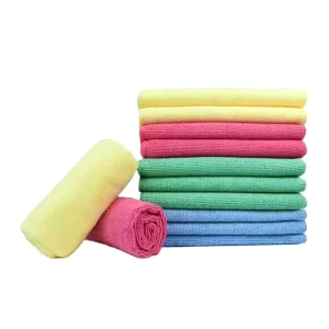 Microfiber Towel Kitchen Dishcloth Rags Cleaning Cloths