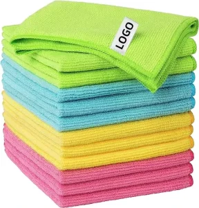 Microfiber Towel for Car Wash Factory Direct 30X30CM 40X40CM 40X60CM 250GSM 360GSM Plush Soft Multipurpose Cleaning Cloth
