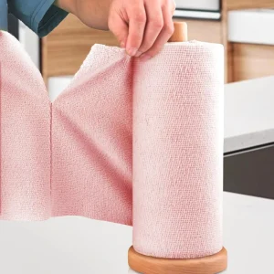 Microfiber Towels Cleaning Wipes Tear Away Towel Cloth Roll Reusable Absorbent