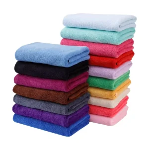Microfiber Universal Cleaning Cloths 40 X 40 cm Red Microfibre for Household Industrial Polishing Cloth