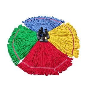 Microfiber Water Mop Head Cleaning Floor Cloth Old Style Mop Lazy Persons Floor Cleaning Gadget Made China