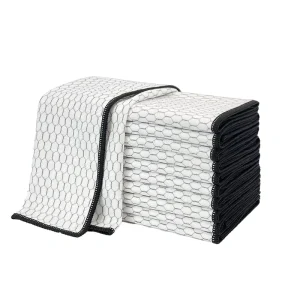 Microfiber Woven Cleaning Cloth for Glass Eco friendly Quick Dry Household Item