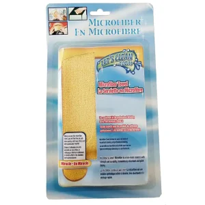 Microfiber all purpose cloth with blister packing