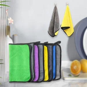 Microfibre Cleaning Cloth 400 Gsm 500 Gsm 600 Gsm Car Microfiber Towel Car Towel Detailing Towel