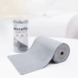 Microfibre Cloth Microfiber Material Microfiber Cloth Fabric Towel Roll Microfiber Cleaning Cloths in Rolls