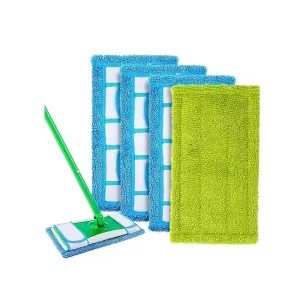 Microfibre Rectangle Replacement Mop Pads for Sweeper and WetJet Compatible with Dry and Wet Mopping China