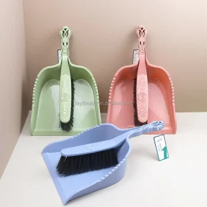 Mini Broom and Dustpan Set Desk Small Cleaning Brush Children Student Table Desktop Sweeping Broom and Dustpan