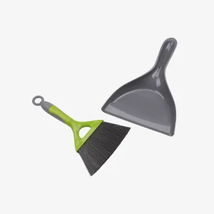 Mini Broom and Dustpan Set Plastic Hand Cleaning Brush for Table