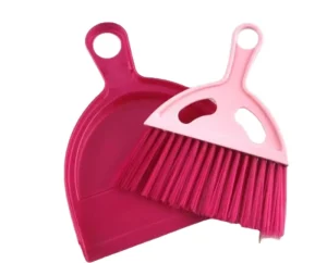 Mini Desktop Broom and Dustpan Set with Soft Bristles for Cleaning Small Spaces and Removing Dust and Crumbs