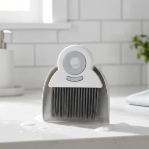 Mini Dustpan and Brush Set Desktop Sweep Cleaning Brush Crumb Sweeper Broom Dustpan Kit Home Sweeping Dustpan