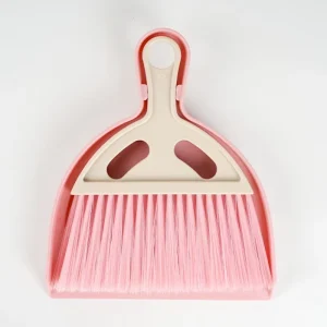 Mini Dustpan and Brush Set for Tables Windows Keyboard Cleaning Small Plastic Broom Set