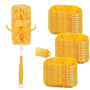 Mini Feather Duster Disposable Non woven Duster Household Car Electrostatic Duster Multifunctional Fan Brush