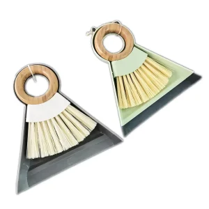 Mini Handheld Dustpan and Brush Set PET Material for Home Kitchen Desk Table Small Broom and Dustpan Set