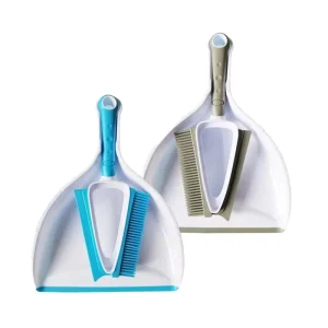 Mini Home Use Desk Cleaning Multi functional PET Brush & Broom Head with Scraper Dustpan Set NO.7606 Durable Modern