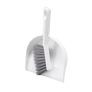 Mini Household Plastic Desktop Cleaning Brush Set Broom Dustpan for Car Pet Baby Home Hand Designed Bristle PET Material
