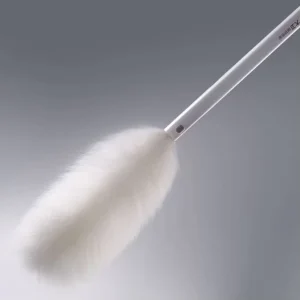 Mini Household Wool Duster Brush Soft Feather Dusting Cleaning Broom with Handle for Car Dusting