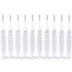 Mini Plastic Eco Friendly Household Cleaning Shower Brush with Dredging Needle for Toilet and Bathroom Gap Cleaning