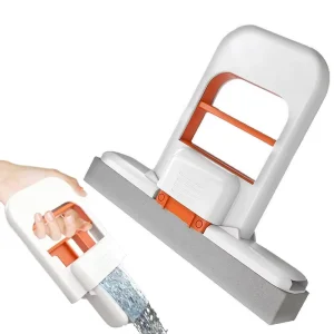 Mini Portable Self Squeezing Mop Wet and Dry Use Kitchen Desktop Glass Household Cleaning Sponge Mops