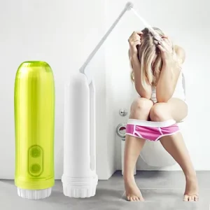 Mini Portable Shattaf Handheld High-Pressure Electric Toilet Sprayer for Travel
