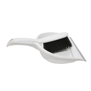 Mini Short Handle Broom and Dustpan Set with Plastic Cleaning Brush for Sofa and Bed Dust Removal
