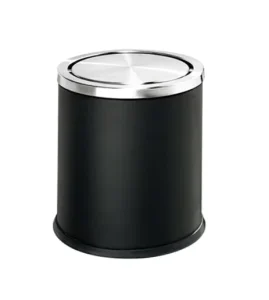 Mini Stainless Steel Eco Friendly Open Top Waste Bin for Household Use