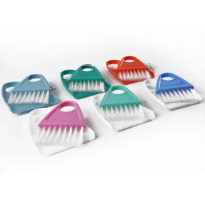 Mini Table Desktop Broom and Duster Set with Magnet PP Material Lightweight 2 in 1 Design