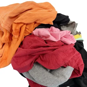 Mixed-color Cotton Wiping Cloths 100 Pure Cotton Cleaning Cloths 10kg Pack Industrial Cleaning Cloths