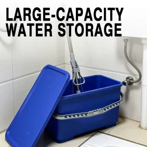 Modern 25 Liter Rectangular PP Bucket Accessory Large Storage Kitchen & Living Room Water Bucket with Lid for Vehicle Cleaning