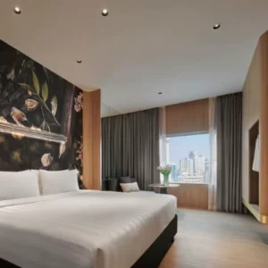 Modern Bespoke Resort Furniture Set for 3 4 5-Star Hotel Bedrooms