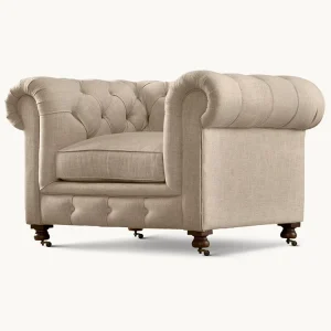 Modern Classic Indoor Furniture Vintage Style Living Room Fabric Sofa Can Be Customized Sofa