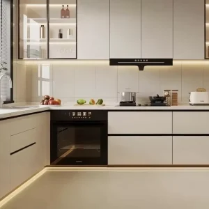Modern Complete Kitchen Cabinet Sets New Simple Design Wood Kitchen Accessories Durable and Stylish Kitchen Cabinetry
