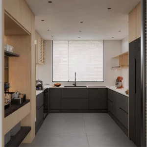 Modern Custom Modular Acrylic Glass Kitchen Cabinet Set Dining Wine Cellar Options Fireproof Eco Friendly Kitchen Island Table
