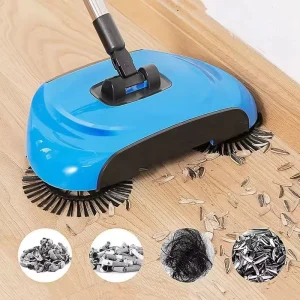 Modern Hand Push Sweeper Vacuum Cleaner Integrated Drag Machine & Magic Sweeper Dustpan Mop Combination Plastic Broom Head