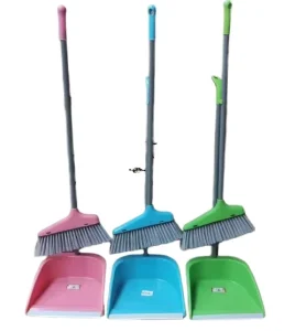 Modern Household Cleaning Set Long Handle Dustpan and PET Broom for Easy Cleaning