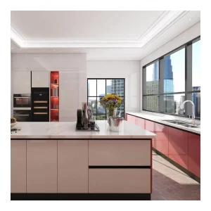 Modern Island Kitchen Designs Complete Stainless Steel Kitchen Cabinets
