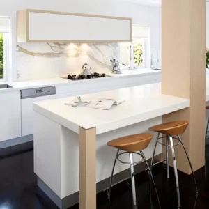 Modern Kitchen Furniture and Home Improvement Units Set Modern Modern Simple Design Pvc Kitchen Cabinets Made in China