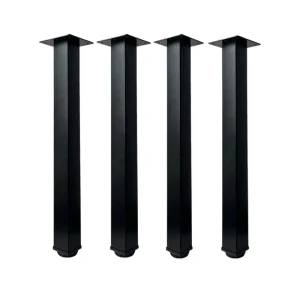 Modern Living Room Aluninum Alloy Furniture Legs Square Office Table Furniture Legs Stable Frame Cabinet Sofa Dining Table Legs