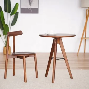 Modern Luxury Nordic Furniture Solid Wooded Cushion Soft Dining Chairs Hotel Cafe Dining Room for Shop Chair