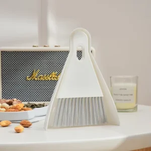 Modern Mini Broom PP Dustpan Set Soft Bristles Plastic Handle Eco Friendly Portable Cleaning Tools for Home Office RV Camping
