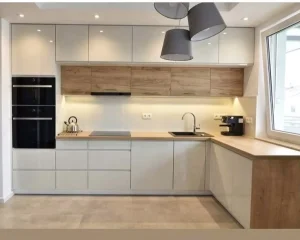 Modern Modular Kitchen Cabinets with Countertop Ready-to-Assemble Small Kitchen