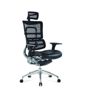 Modern Office Furniture High Back Black Ergonomic Lift Swivel Height Adjustable Mesh Chair