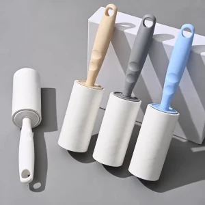 Modern Portable Lint Roller Reusable Plastic Sticky Dog Hair Remover and Clothes Roller Cleaner